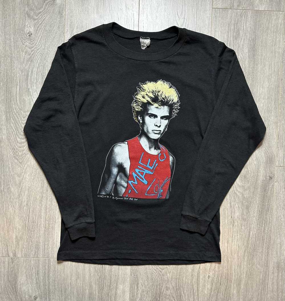 Band Tees × Vintage Vintage 1983 Billy Idol Tour … - image 1