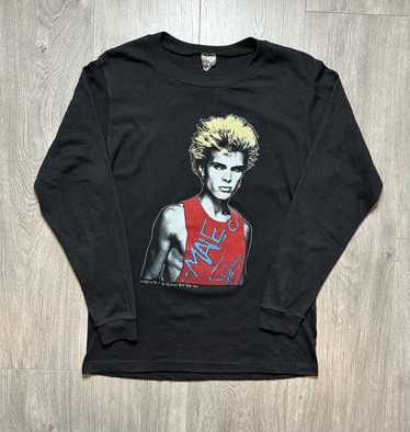 Band Tees × Vintage Vintage 1983 Billy Idol Tour … - image 1