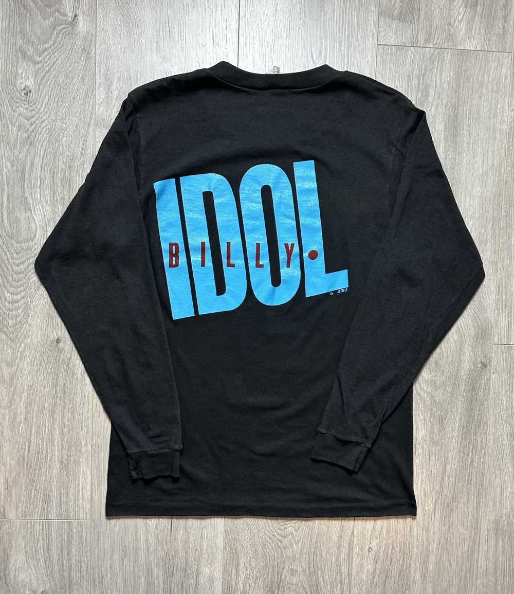 Band Tees × Vintage Vintage 1983 Billy Idol Tour … - image 2