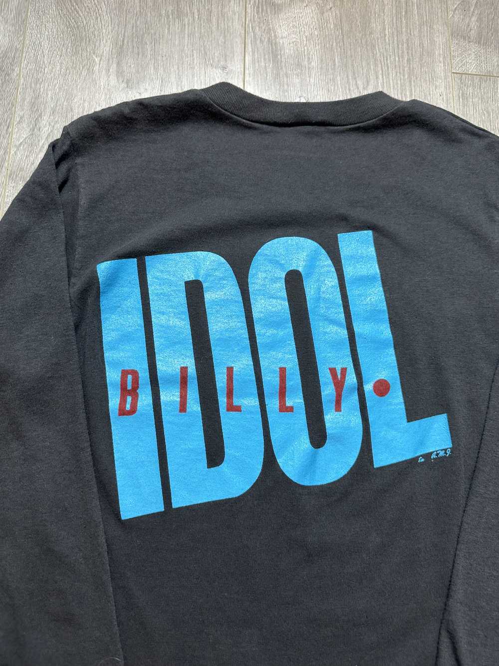 Band Tees × Vintage Vintage 1983 Billy Idol Tour … - image 5