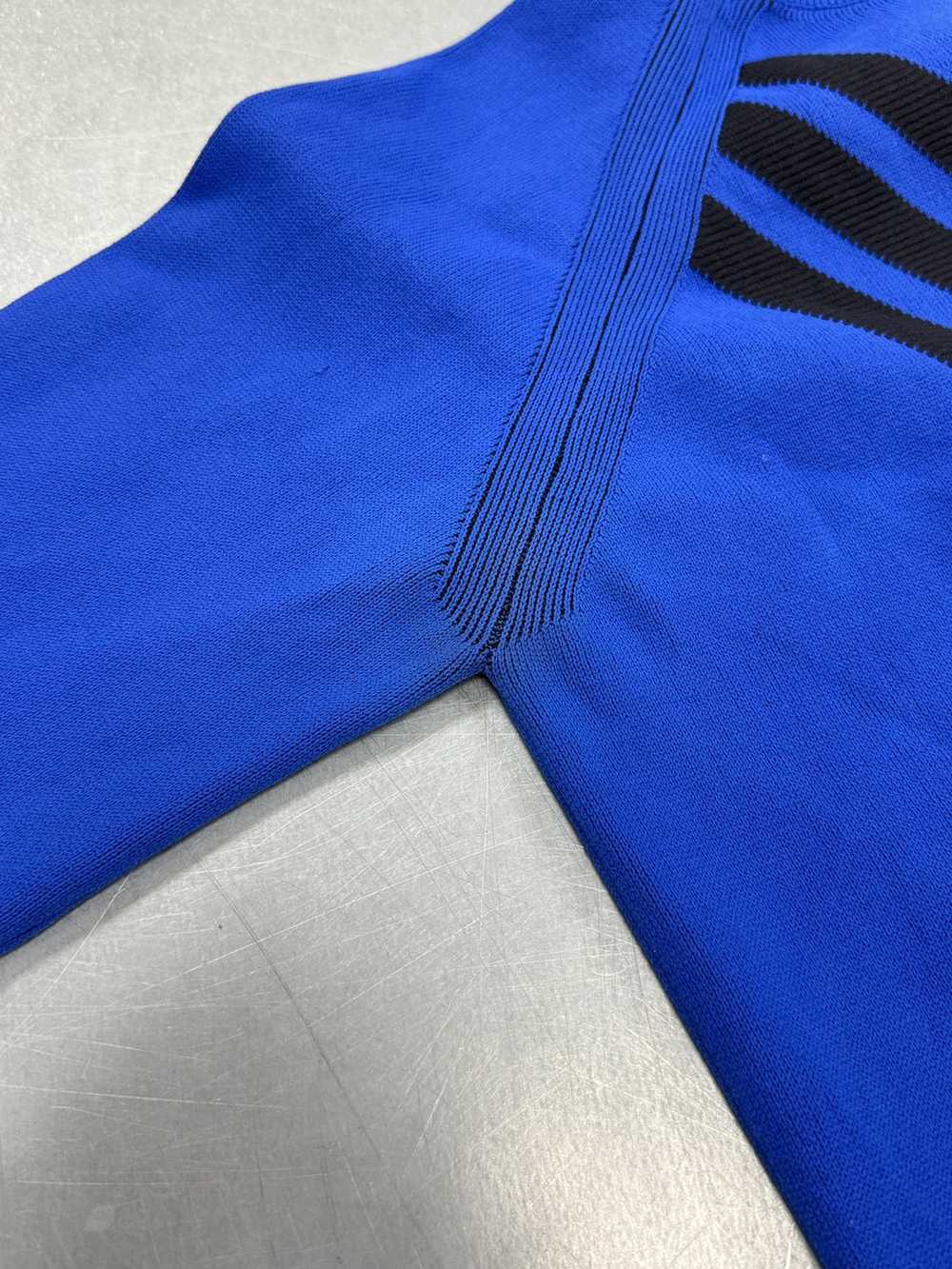 Y-3 × Yohji Yamamoto Y-3 Blue Knit Long Sleeve - image 4