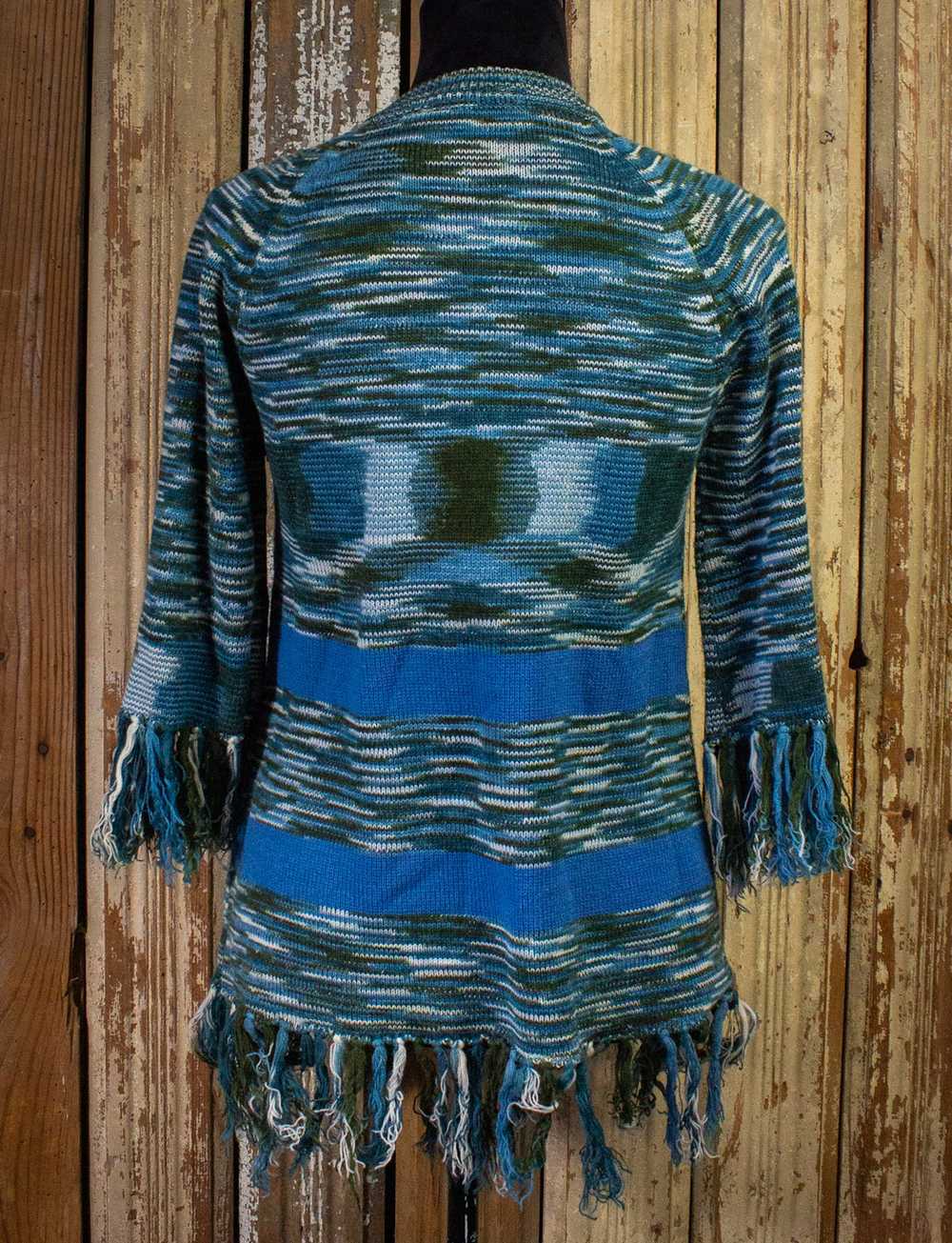 Vintage Vintage Pullover Fringe Sweater 70s - image 2