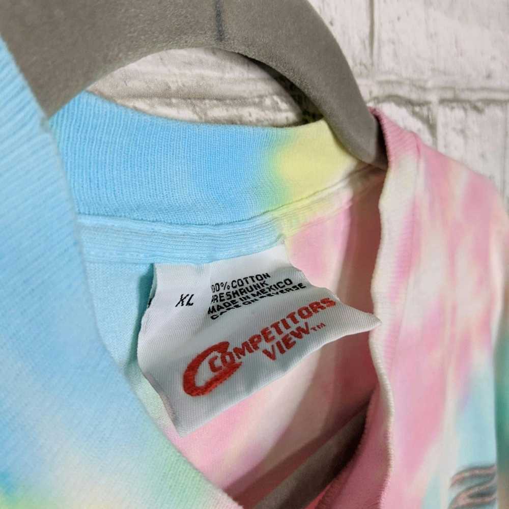 Vintage Vtg Nascar Double Sided Custom Tie Dye Vi… - image 4