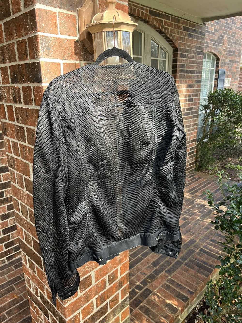 Rick Owens rick owen drkshdw black leather/mesh w… - image 2