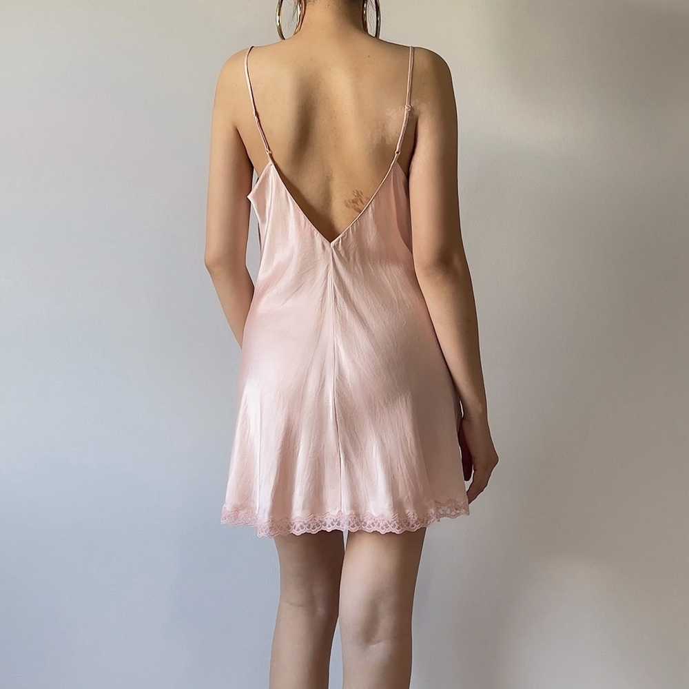 Victoria's Secret × Vintage Vintage VS Pink Silk … - image 4