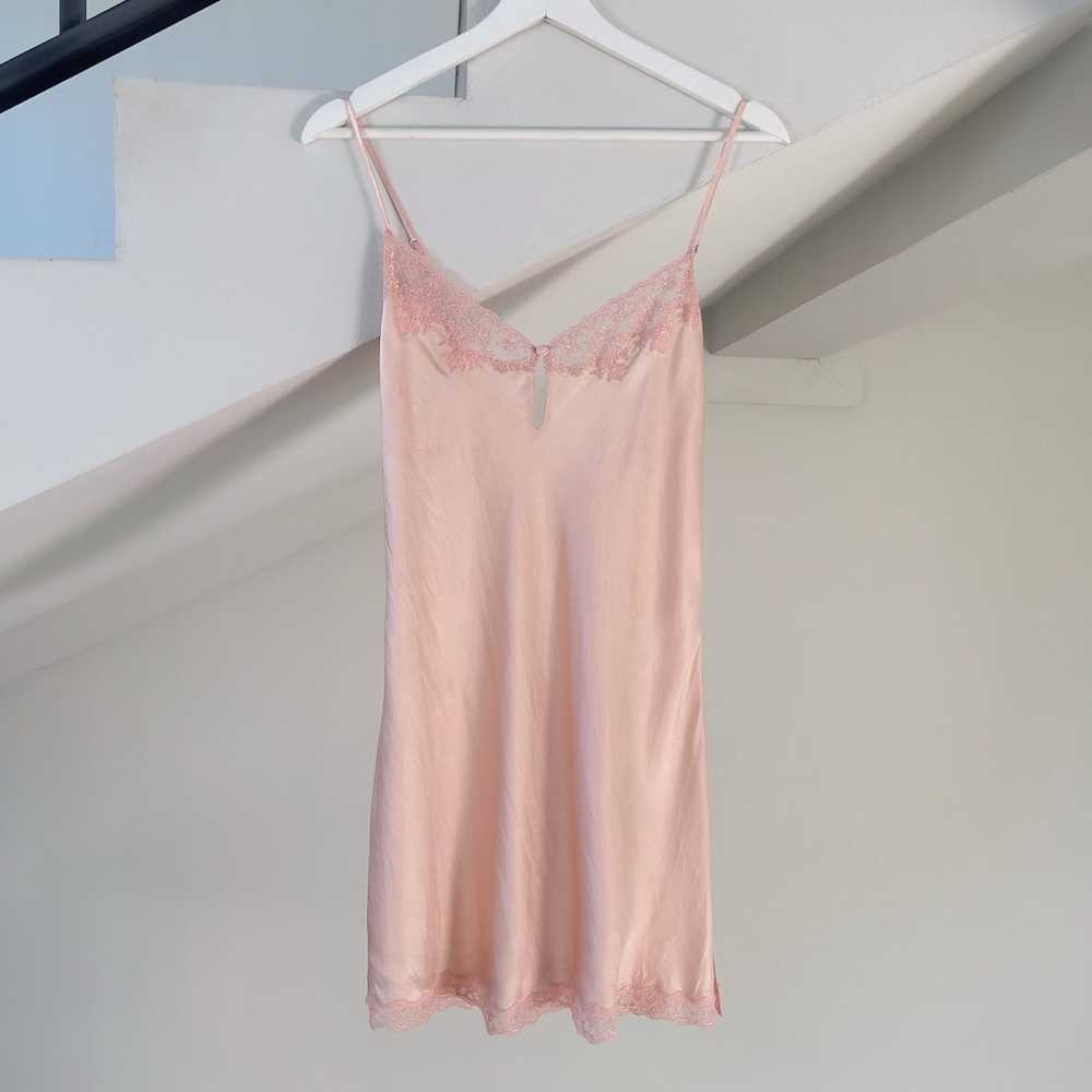 Victoria's Secret × Vintage Vintage VS Pink Silk … - image 5