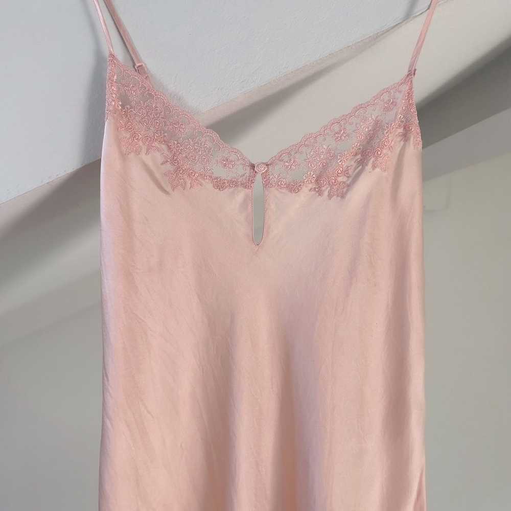 Victoria's Secret × Vintage Vintage VS Pink Silk … - image 6