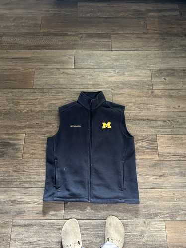 Columbia vintage michigan wolverines vest