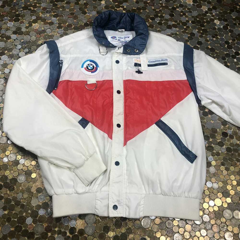 Bmw × Vintage BMW Vintage Bomber Race Jacket 90's - image 1