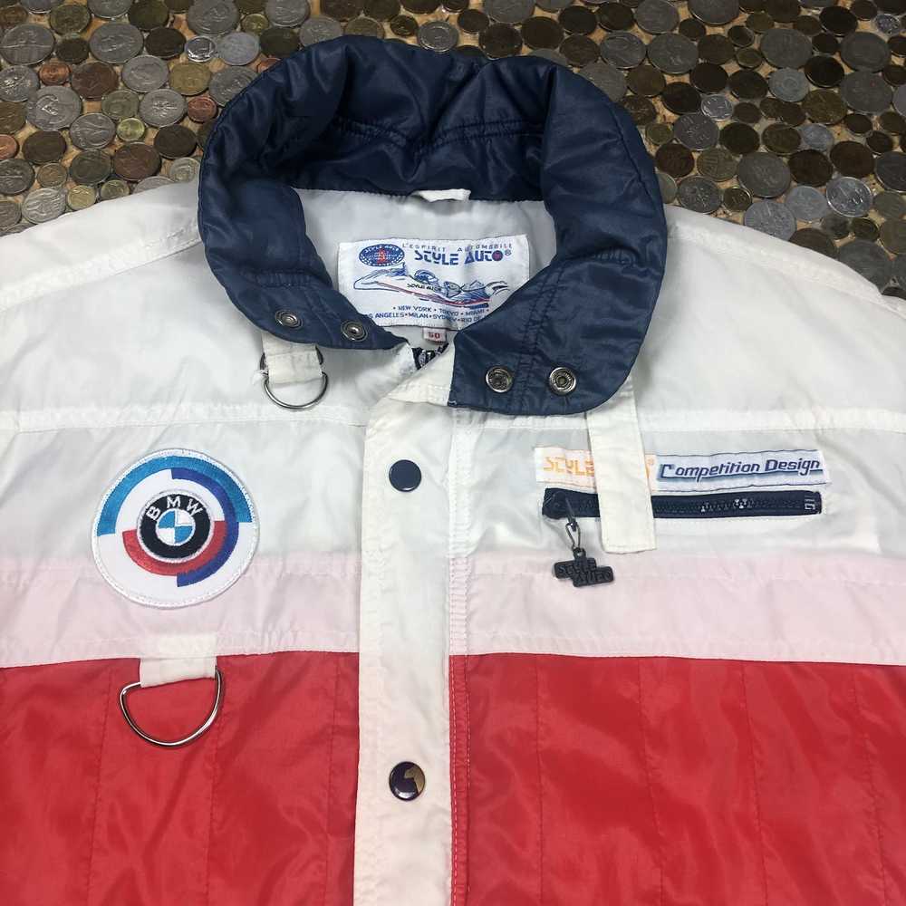 Bmw × Vintage BMW Vintage Bomber Race Jacket 90's - image 2