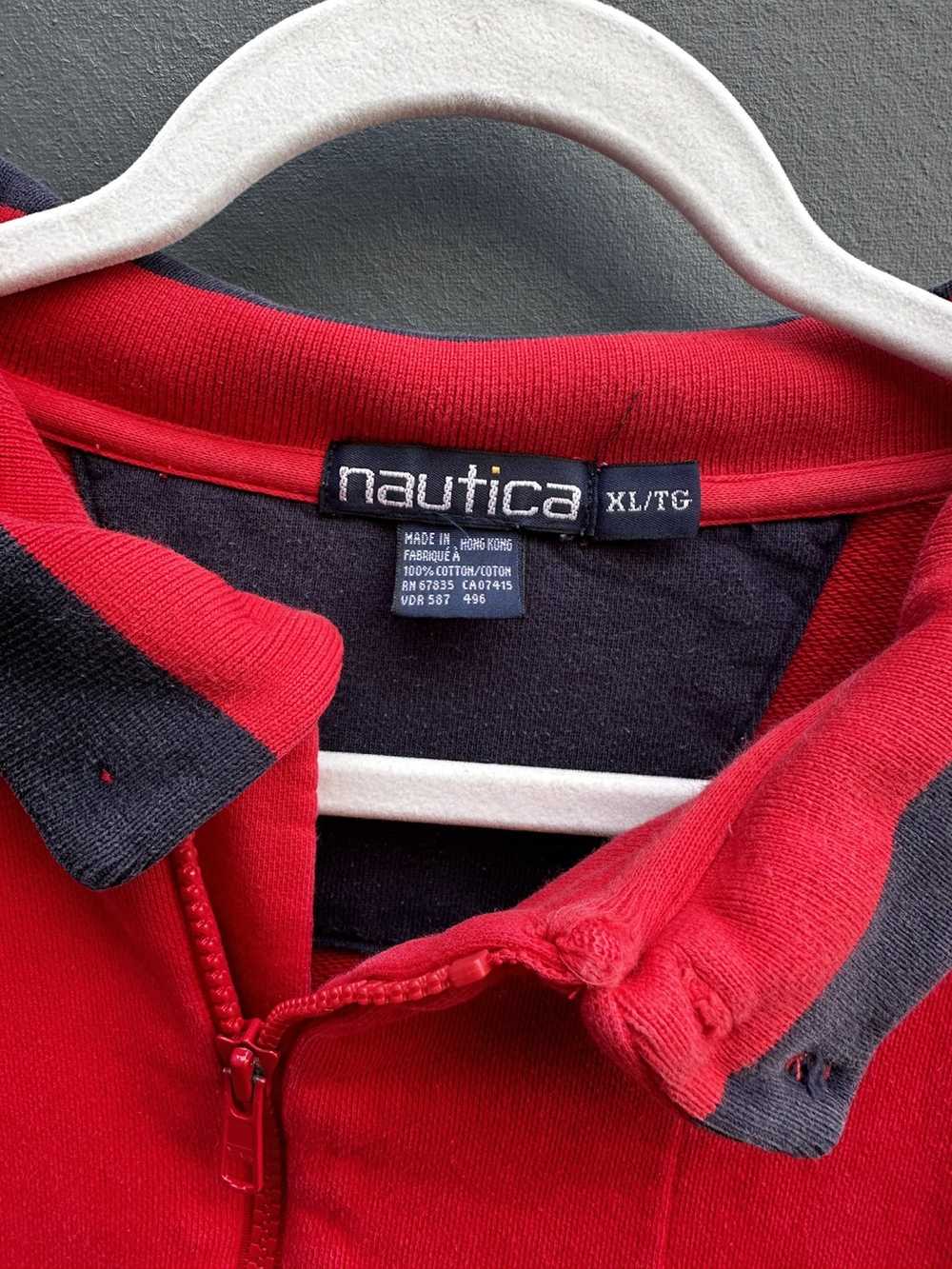 Nautica × Vintage Vintage Nautica Quarter Zip Jac… - image 2