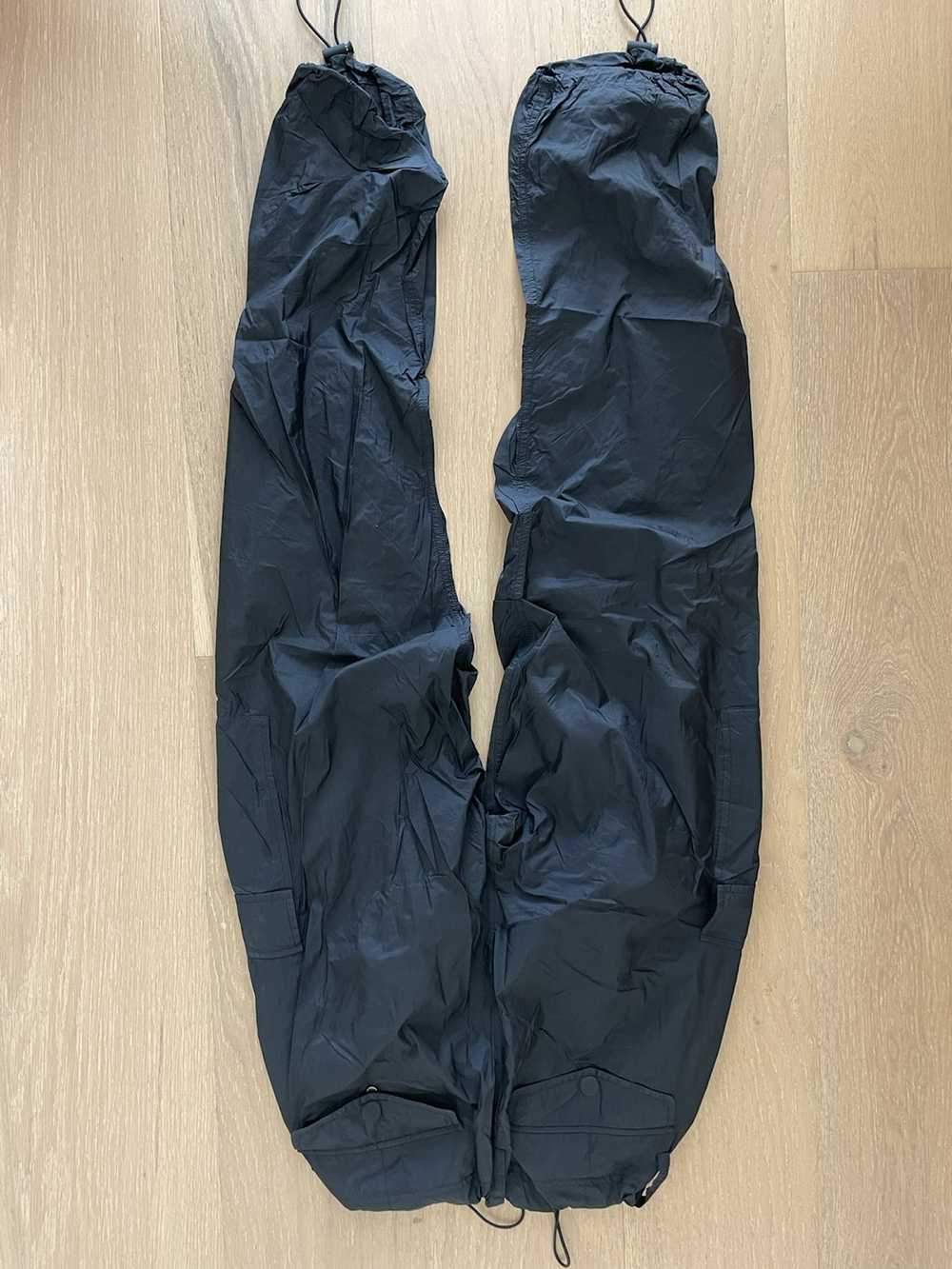 032c 032C BLACK NYLON CARGO PANTS - image 2