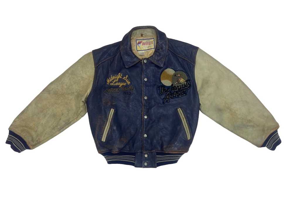Avirex × Avirex Varsity Jacket × Vintage Vtg 1953… - image 2