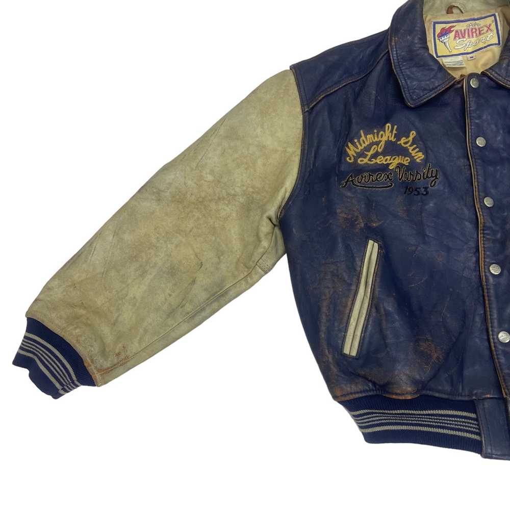 Avirex × Avirex Varsity Jacket × Vintage Vtg 1953… - image 7