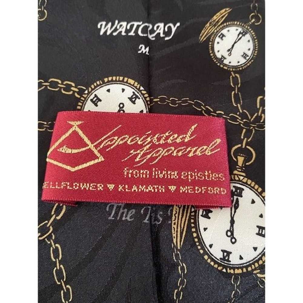 Vintage Appointed Apparel Watch and Pray Black Go… - image 5