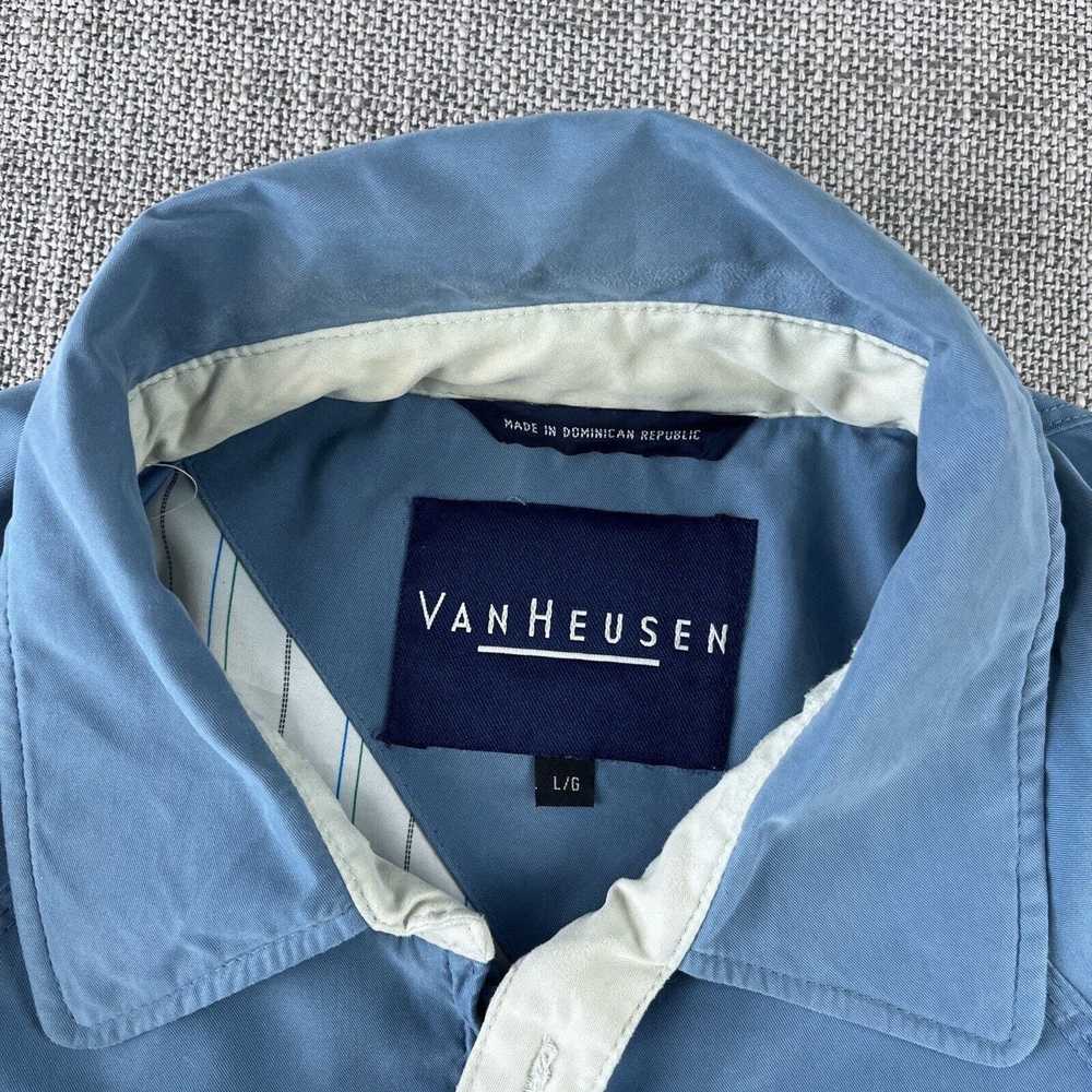 Van Heusen × Vintage Y2K Van Heusen Lined Collare… - image 3