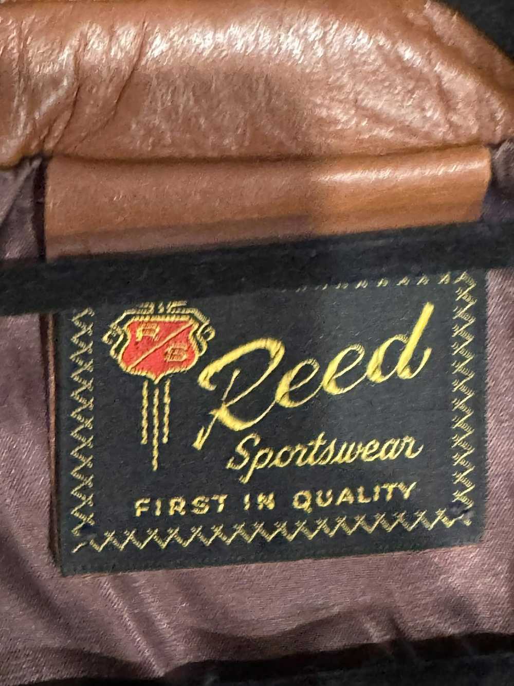 Reed Sportswear Vintage Reed Sportswear Leather J… - image 3