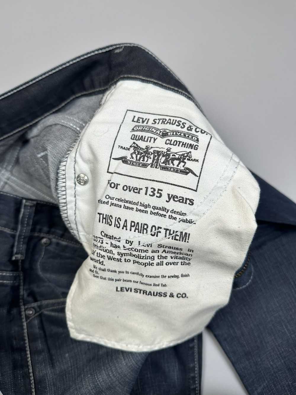 Distressed Denim × Jean × Levi's Vintage Blue str… - image 5