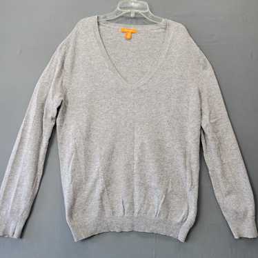 Joe Fresh Joe Fresh Women Sweater Size L Gray Coz… - image 1
