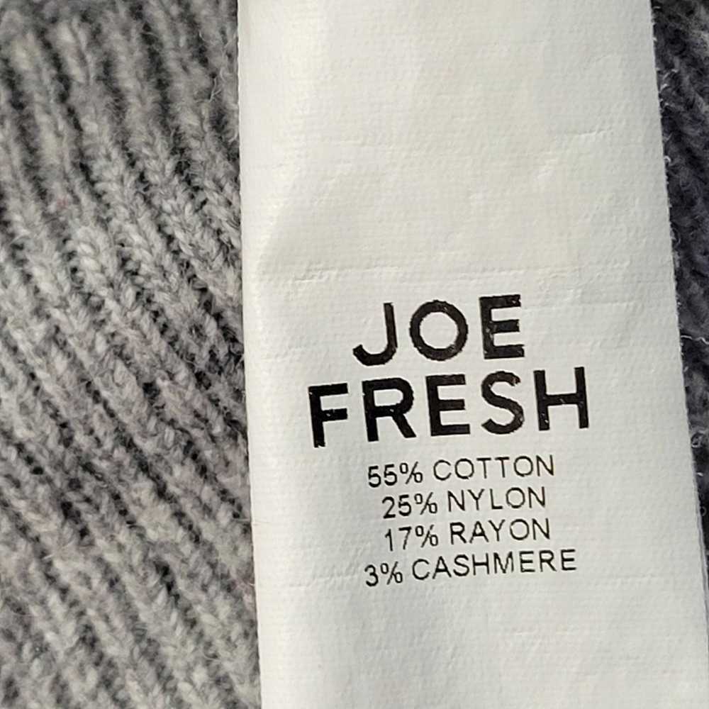 Joe Fresh Joe Fresh Women Sweater Size L Gray Coz… - image 7