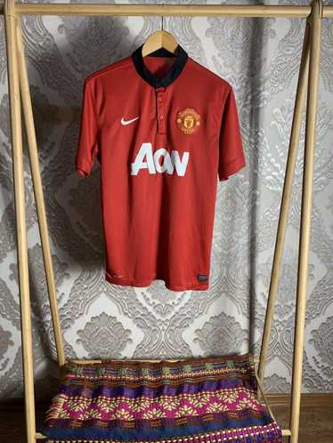 Manchester United × Nike × Soccer Jersey VINTAGE … - image 1