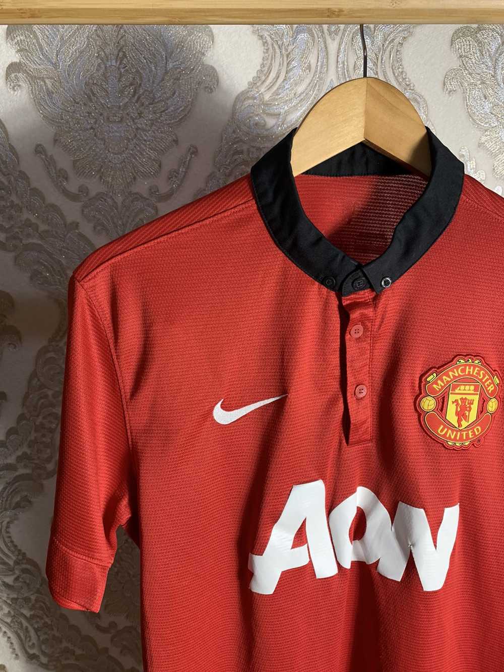 Manchester United × Nike × Soccer Jersey VINTAGE … - image 3