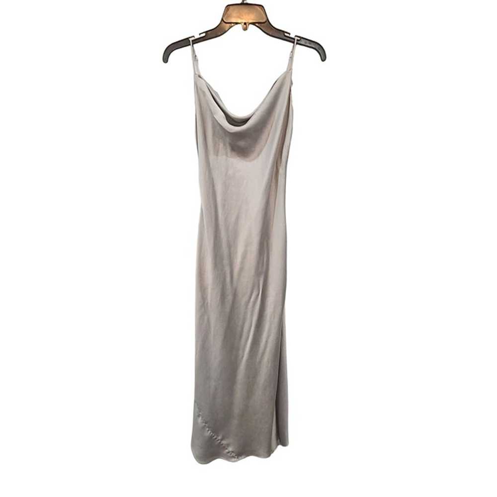Victoria's Secret Nightgown Women's M Grey Cowl N… - image 1