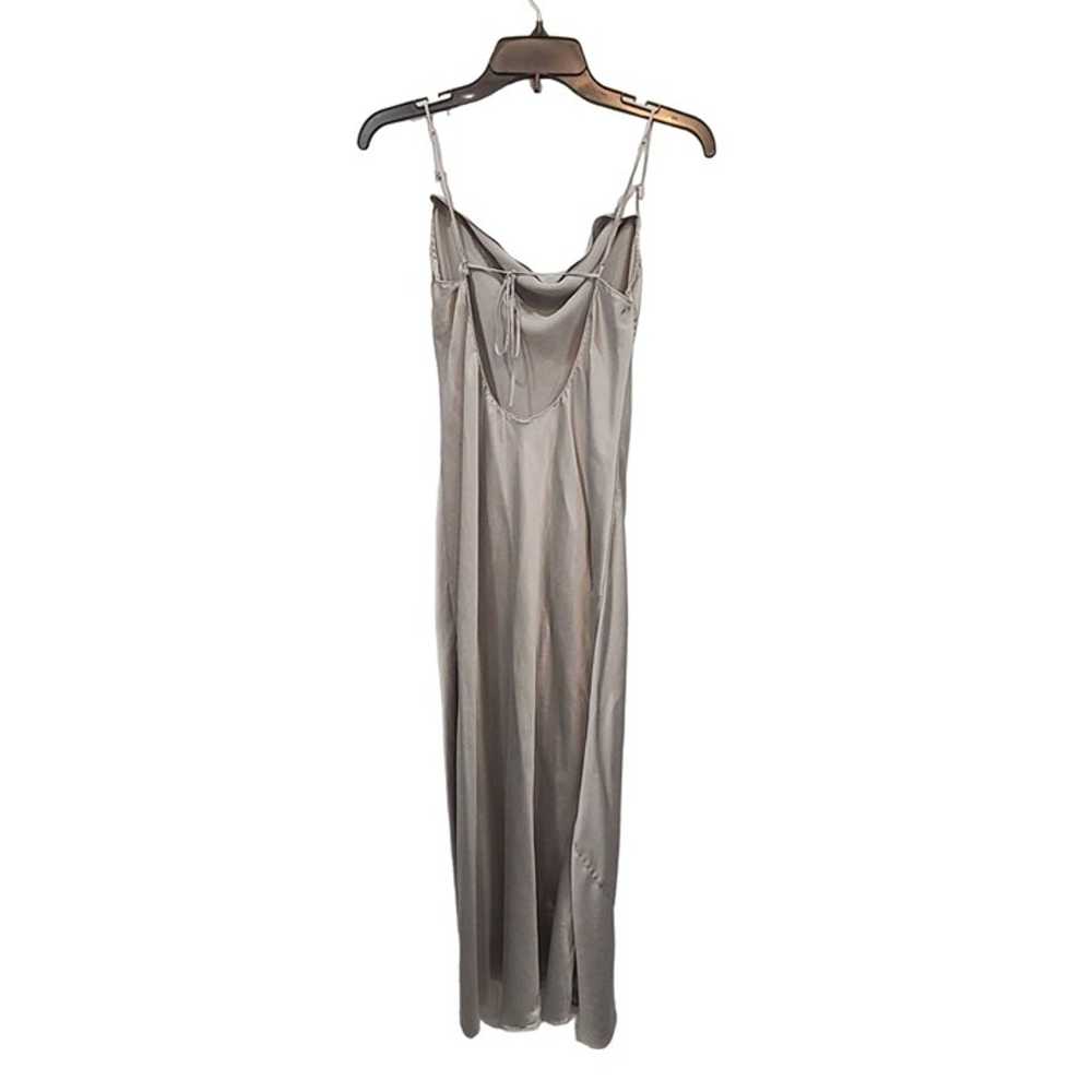 Victoria's Secret Nightgown Women's M Grey Cowl N… - image 2