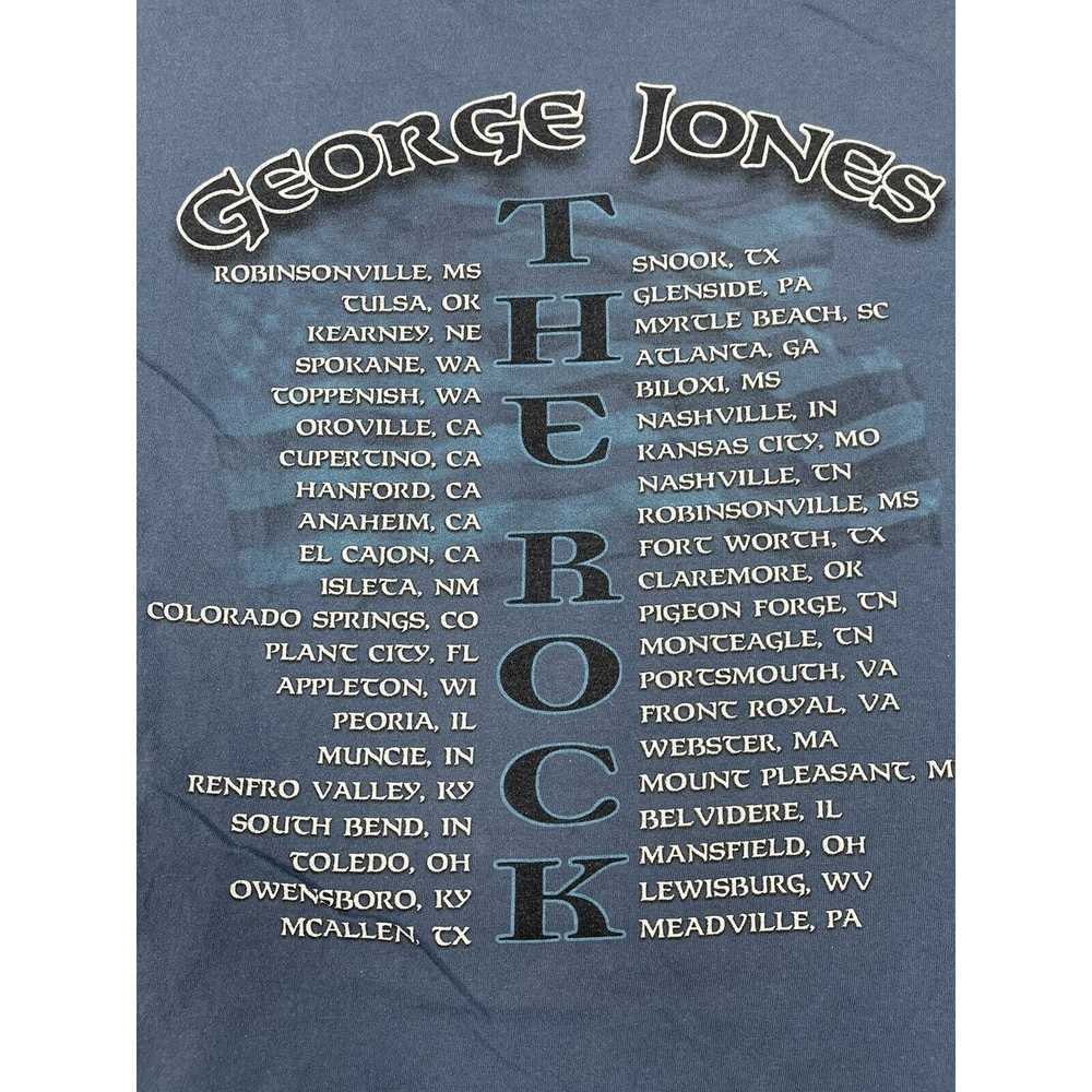 Gildan Vintage 2002 George Jones The Rock Concert… - image 8