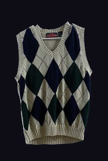 Vintage Vintage Stone Haven Argyle sweater vest