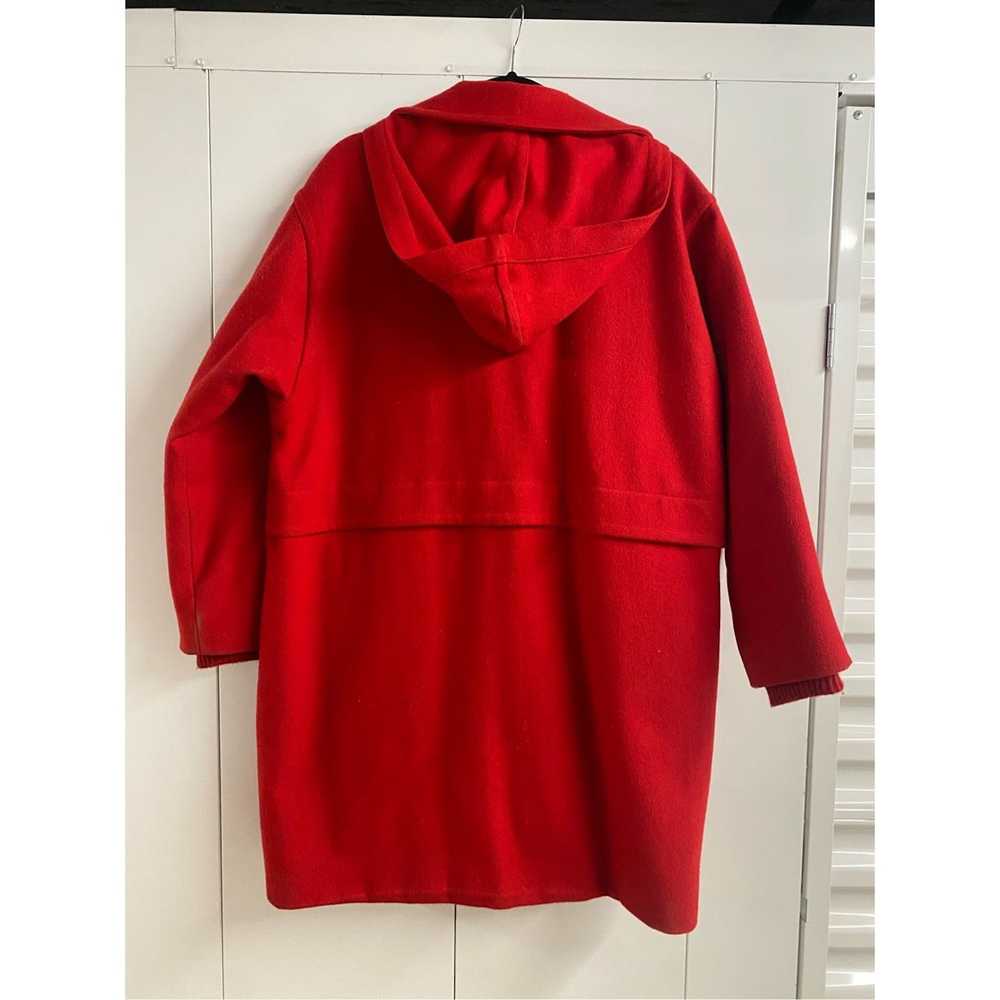 Woolrich Woolen Mills Woolrich 100% Wool Red Long… - image 10