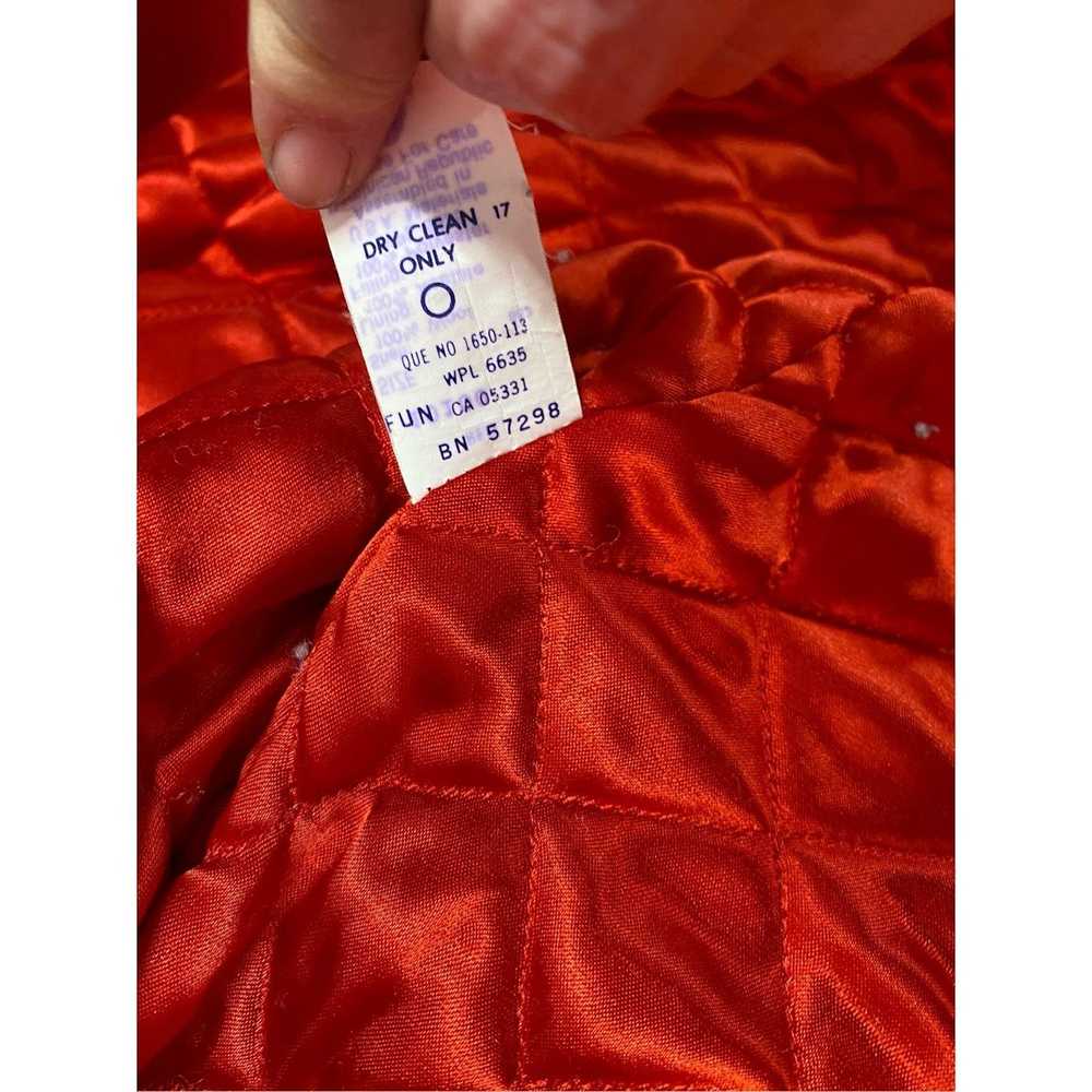 Woolrich Woolen Mills Woolrich 100% Wool Red Long… - image 8