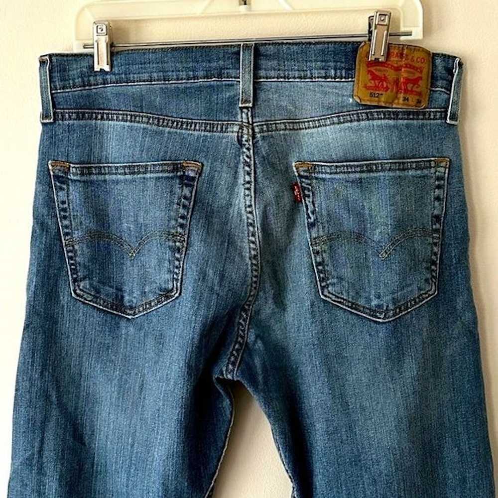 Streetwear Levi’s Strauss & Co 512 Medium Wash Je… - image 3