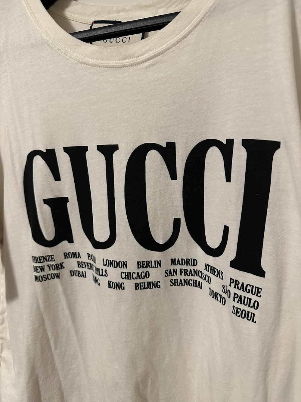 Gucci Gucci Cities Print T-Shirt - image 4
