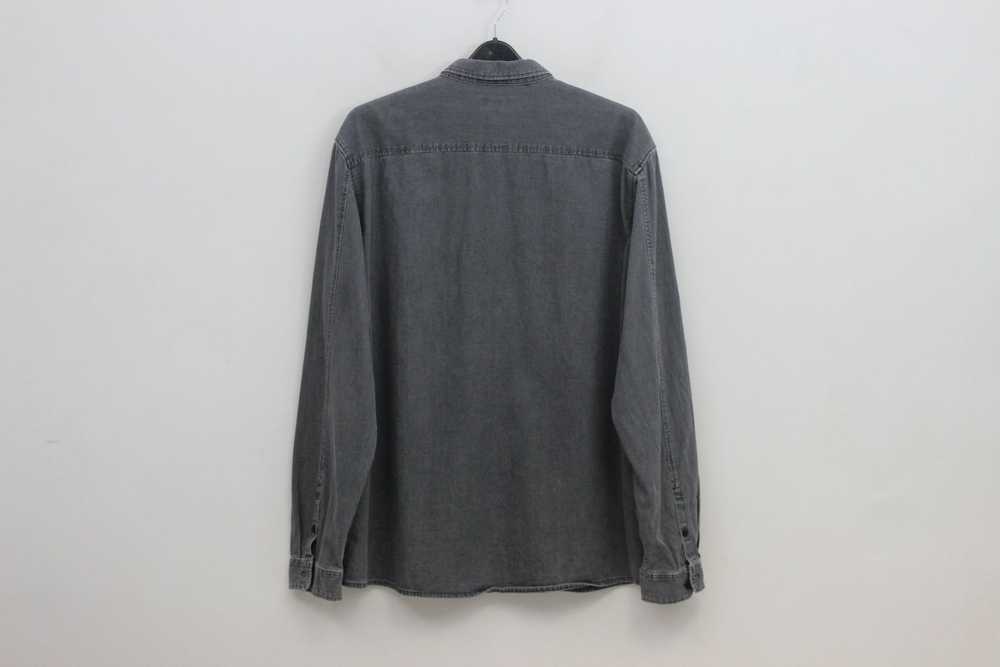 Other COS Button Up Over Shirt Denim Jacket Grey … - image 2