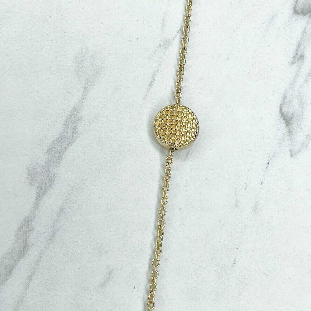Other Charming Charlie Gold Tone Waffle Beaded St… - image 11