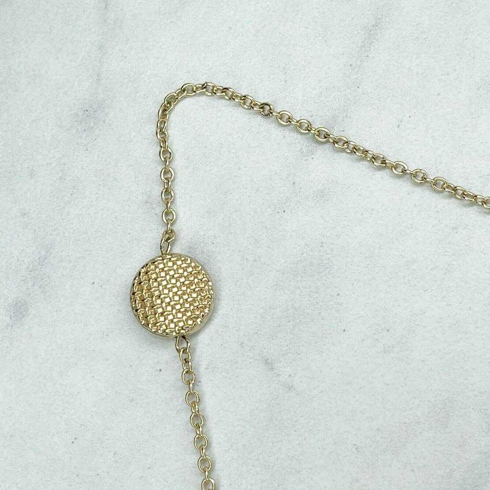 Other Charming Charlie Gold Tone Waffle Beaded St… - image 9