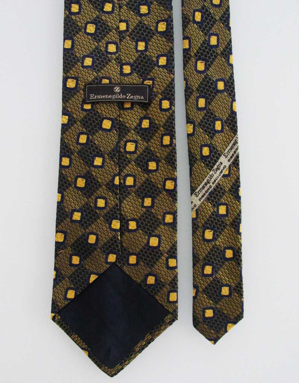 Ermenegildo Zegna Zegna Men's Silk Tie - image 3