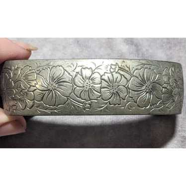 Other Vintage Kirk Stieff Pewter Cosmos Floral Br… - image 1