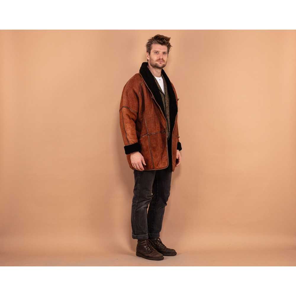 Retro Jacket × Sheepskin Coat × Vintage Vintage 8… - image 2