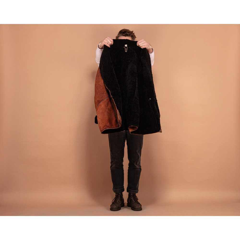 Retro Jacket × Sheepskin Coat × Vintage Vintage 8… - image 4