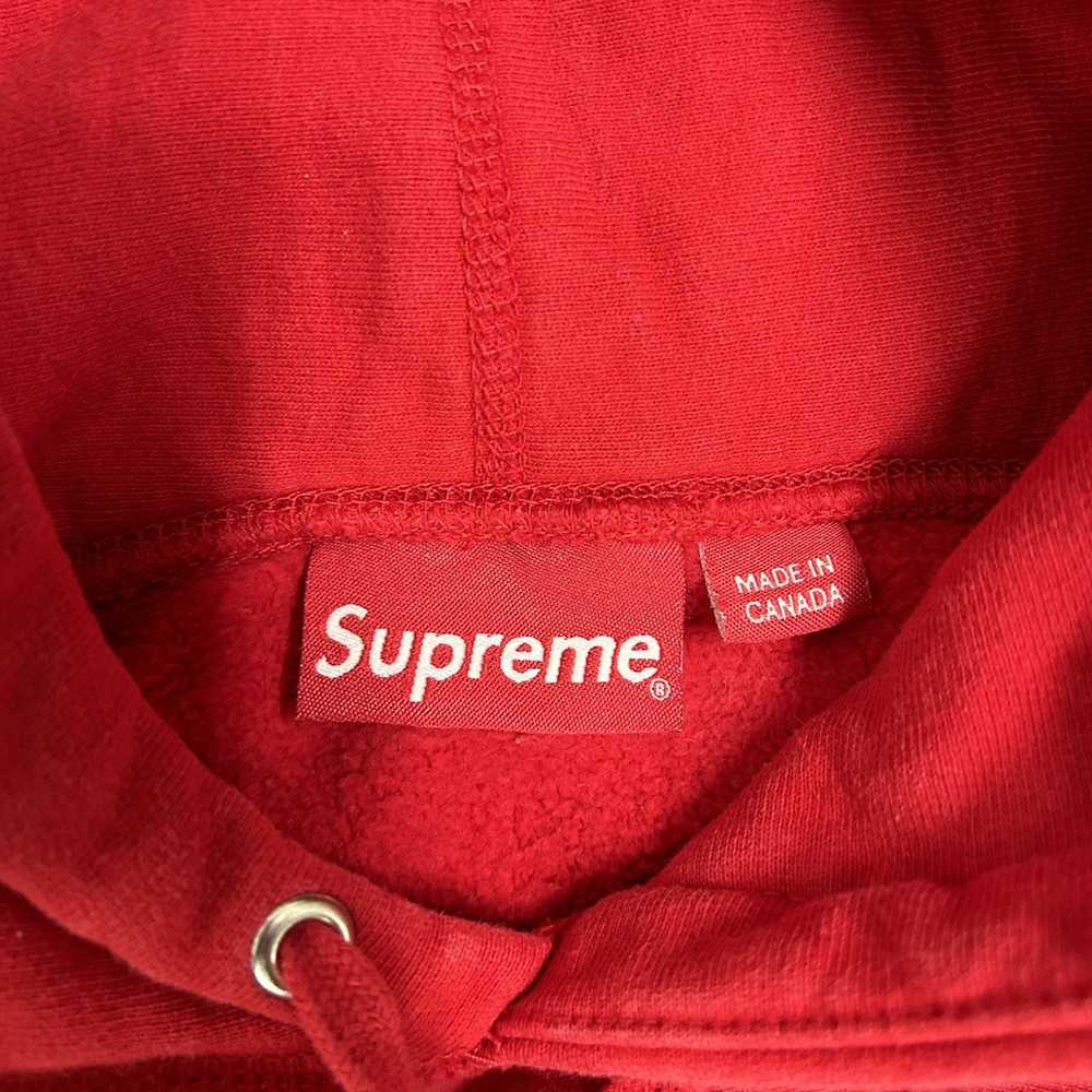 Supreme Supreme The Most Hooded Sweatshirt Red Me… - image 4