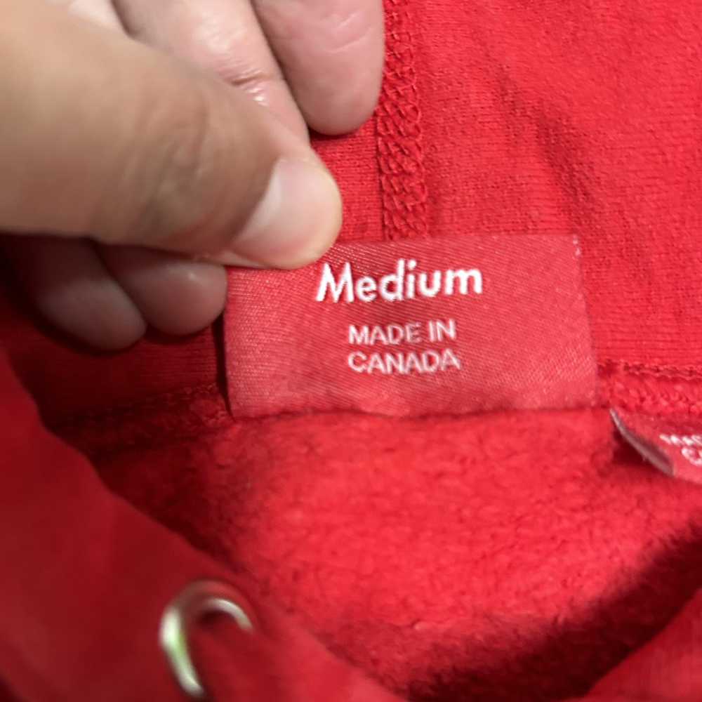 Supreme Supreme The Most Hooded Sweatshirt Red Me… - image 5