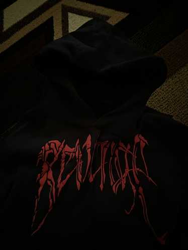 Revenge Red bones black hoodie