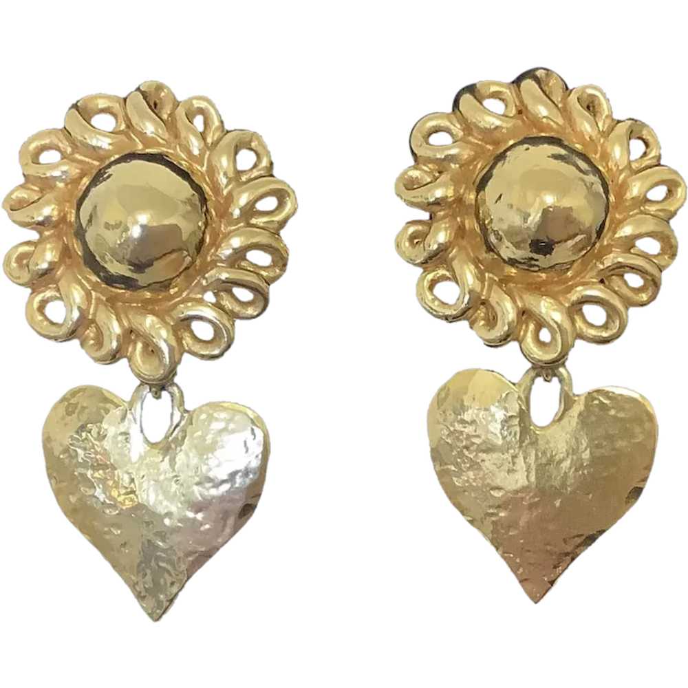 ‘Dangling Heart Earrings’ by Sonya Rykiel - Paris - image 1