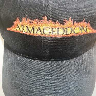 Vintage Retro 1998 Armageddon Movie Promo Hat Stra