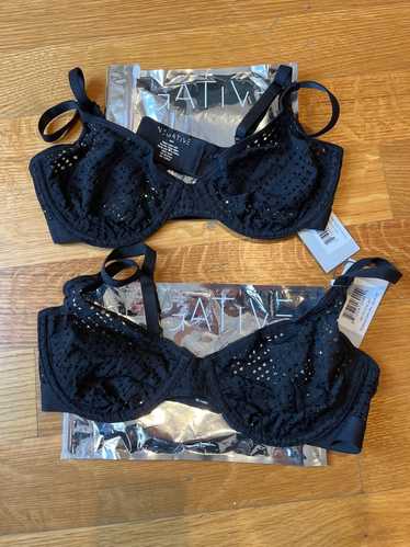 Sieve Non-Wire Bra in Peach  Wireless Bra - Women's Underwear – Negative  Underwear