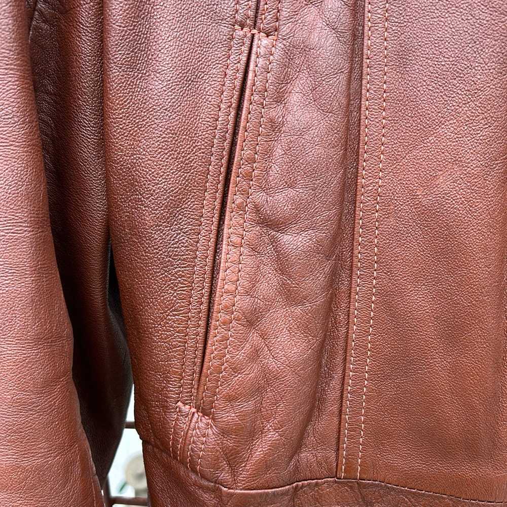 Brown 70’s Leather Jacket - image 2