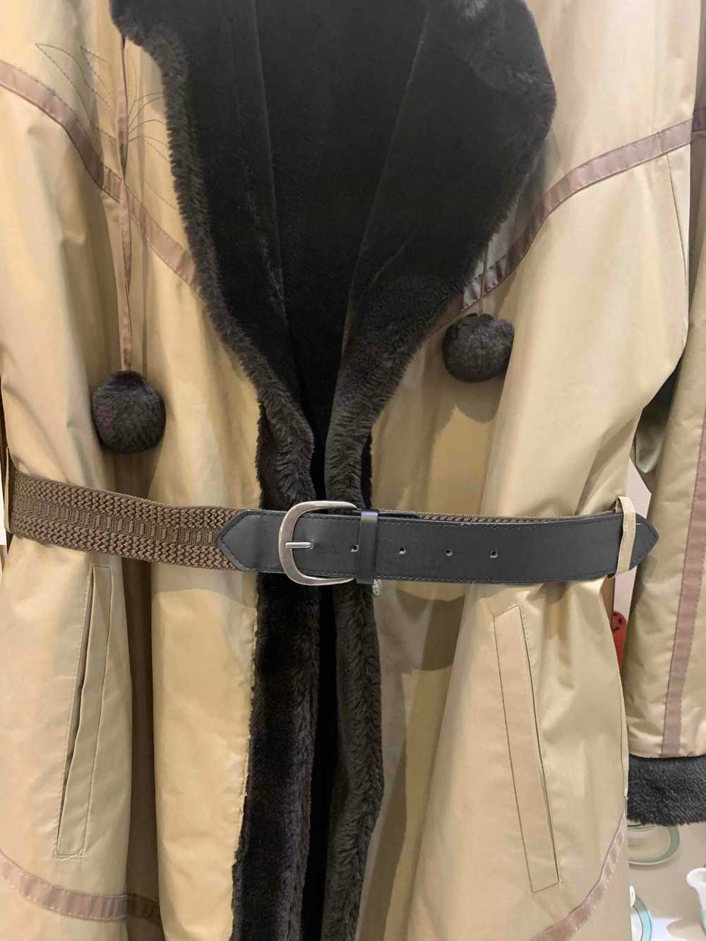 Trench coat - Waterproof coat Faux fur lining Bel… - image 4