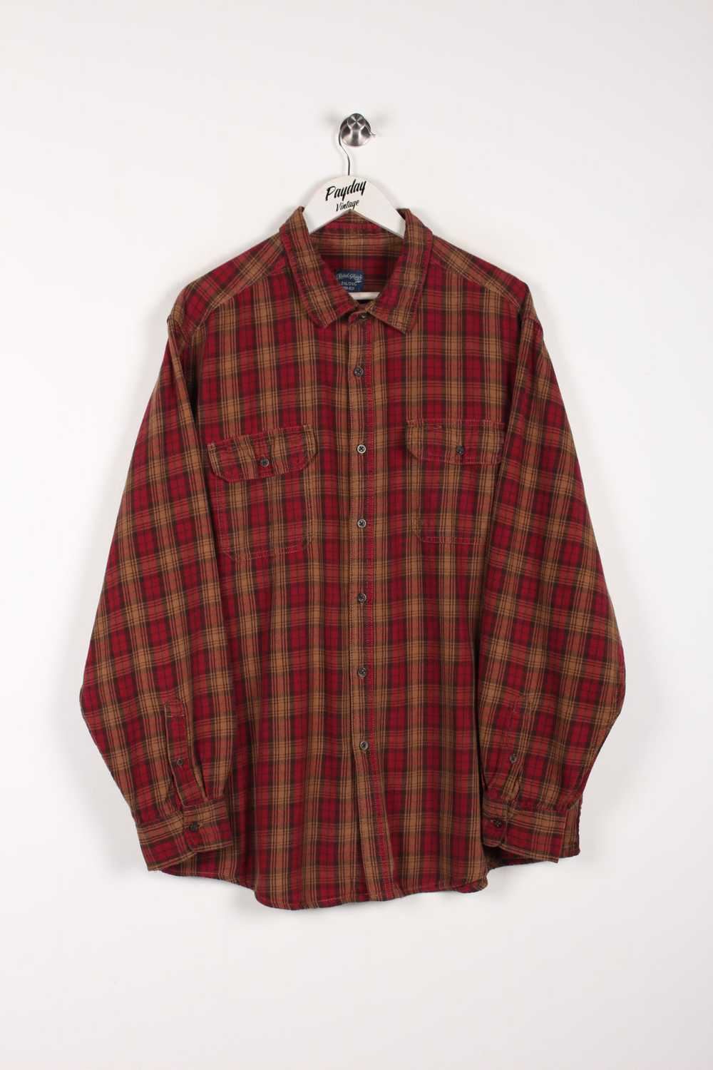 Vintage Plaid Flannel Shirt XXL - image 1